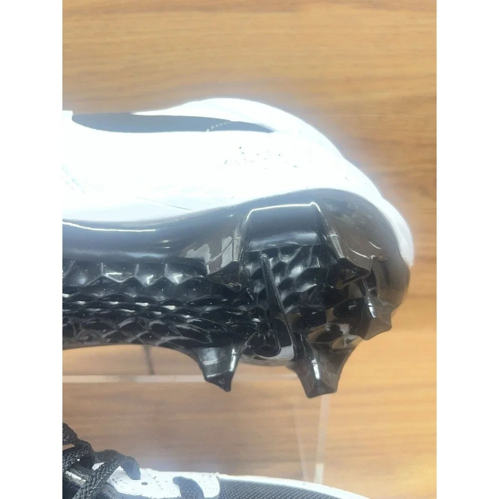 Men's Air Jordan Stadium 90 Low TD White Black Cleats HQ0210-100 Size 9